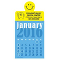 Prismatic 12 Month Four Color Magna-Stick Calendar Pad